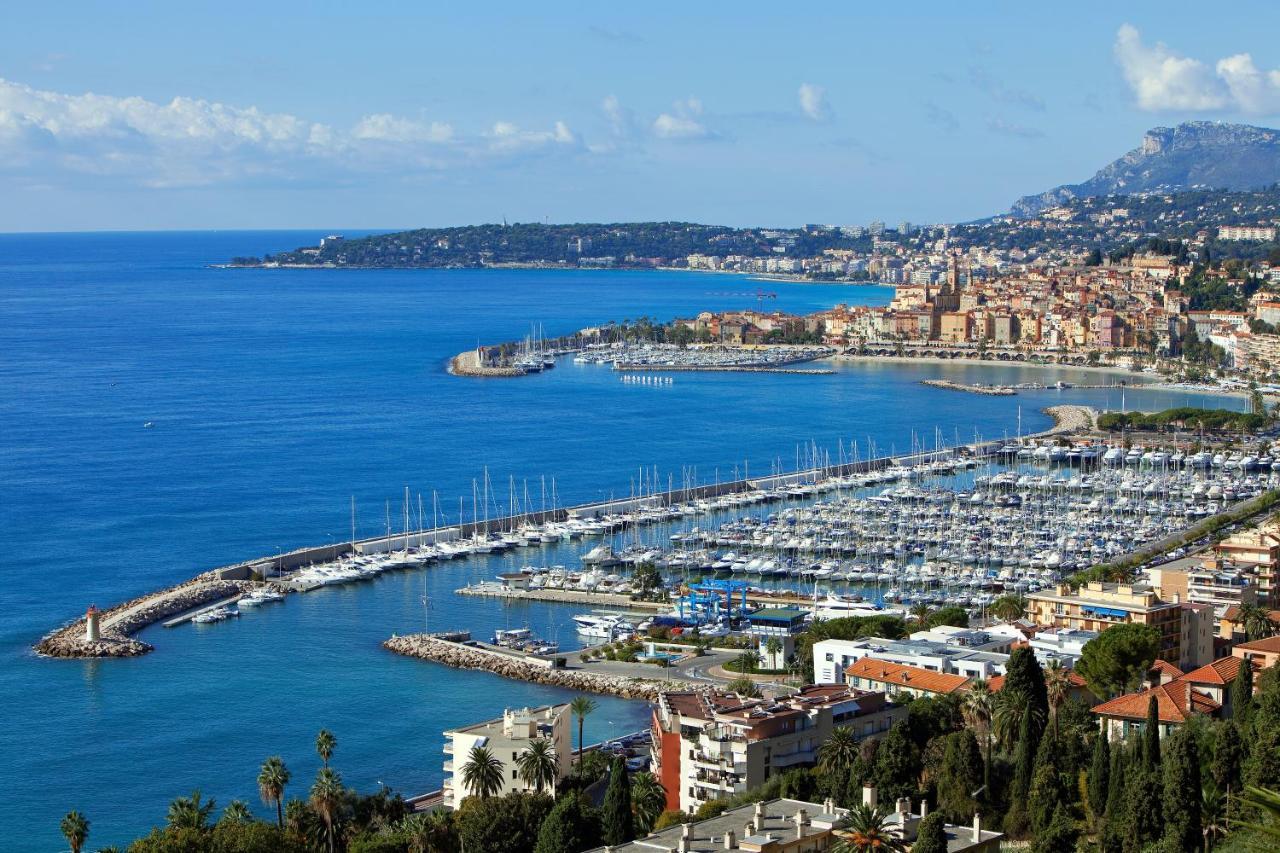 Bea Boat Charter Hotel Menton Bagian luar foto