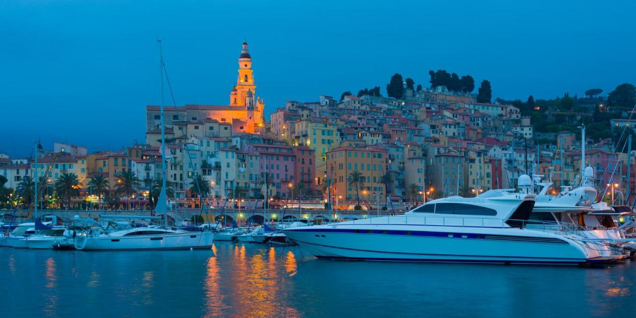Bea Boat Charter Hotel Menton Bagian luar foto